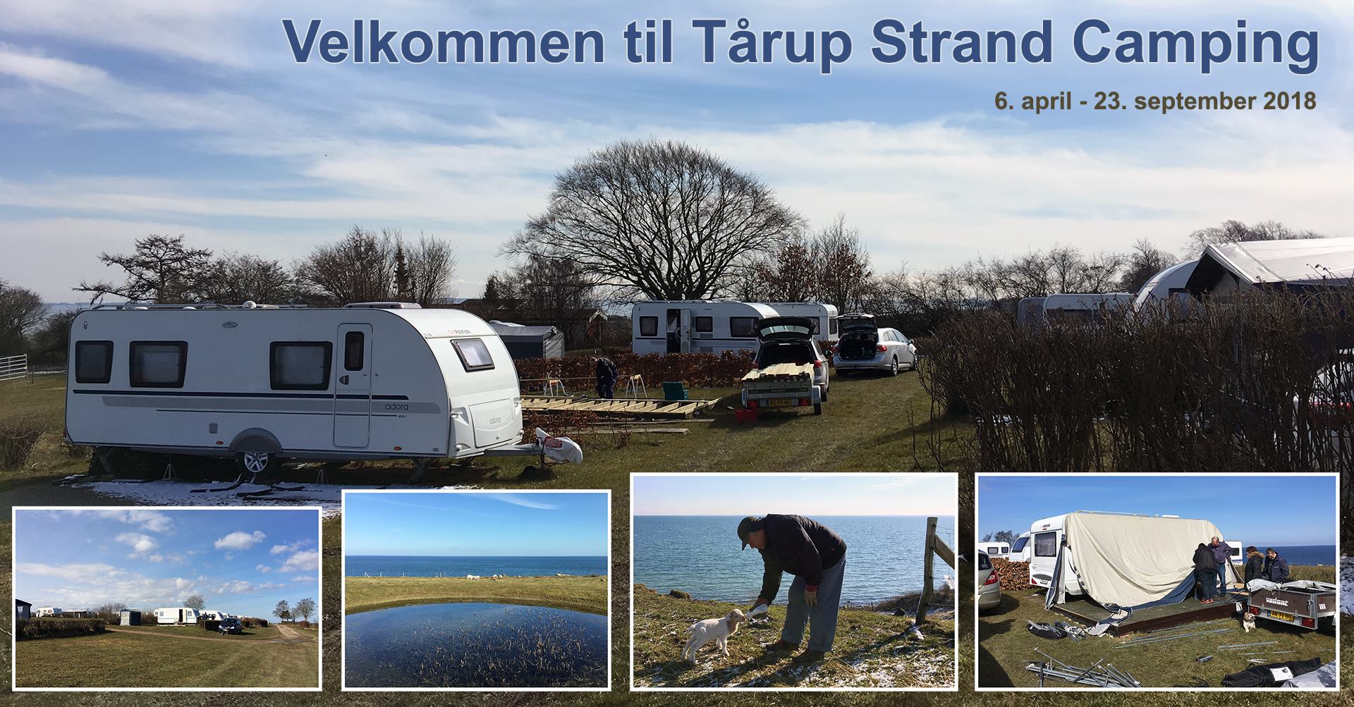 Sæsonåbning på Tårup Strand Camping